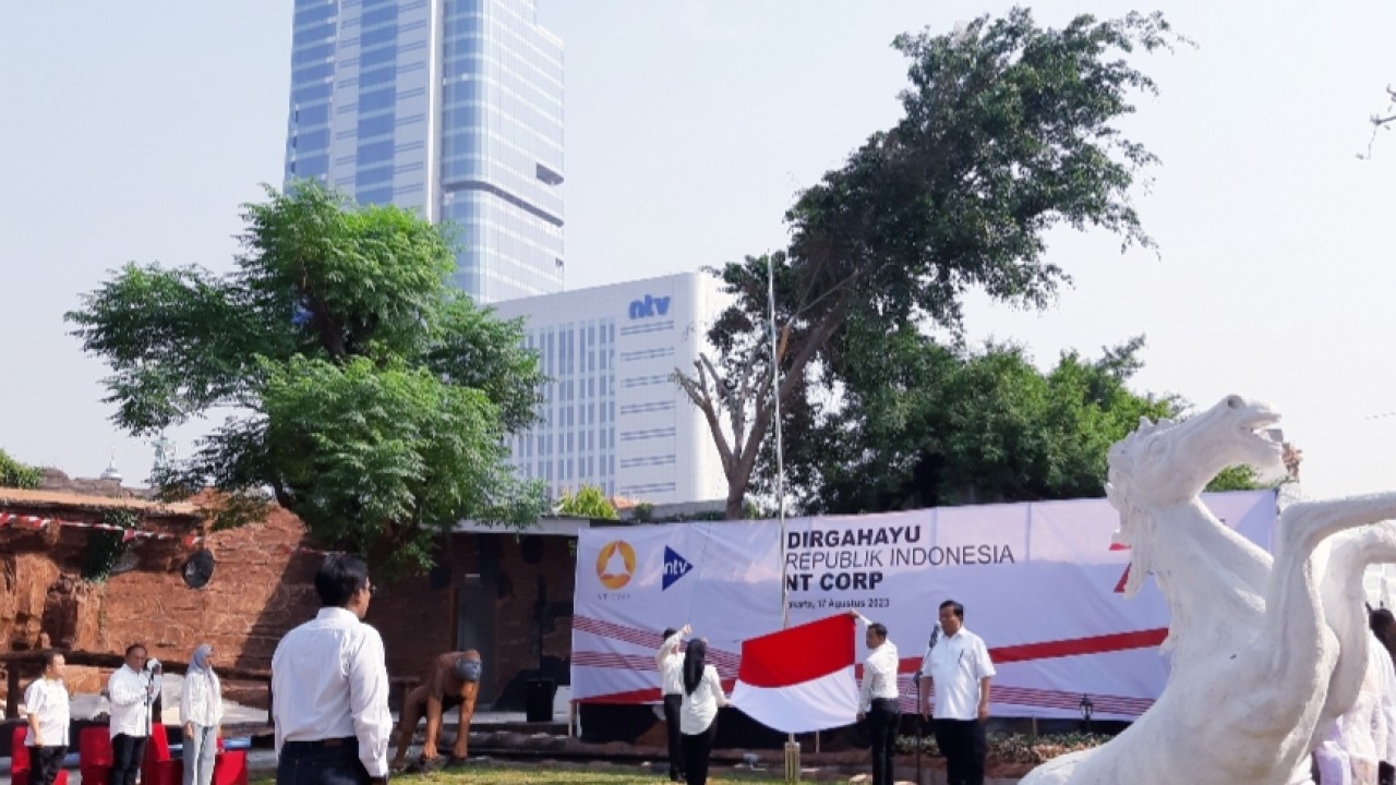 NT Corp laksanakan upacara HUT ke-78 RI di Rumah Aspirasi NT Corp/Nusantaratv.com