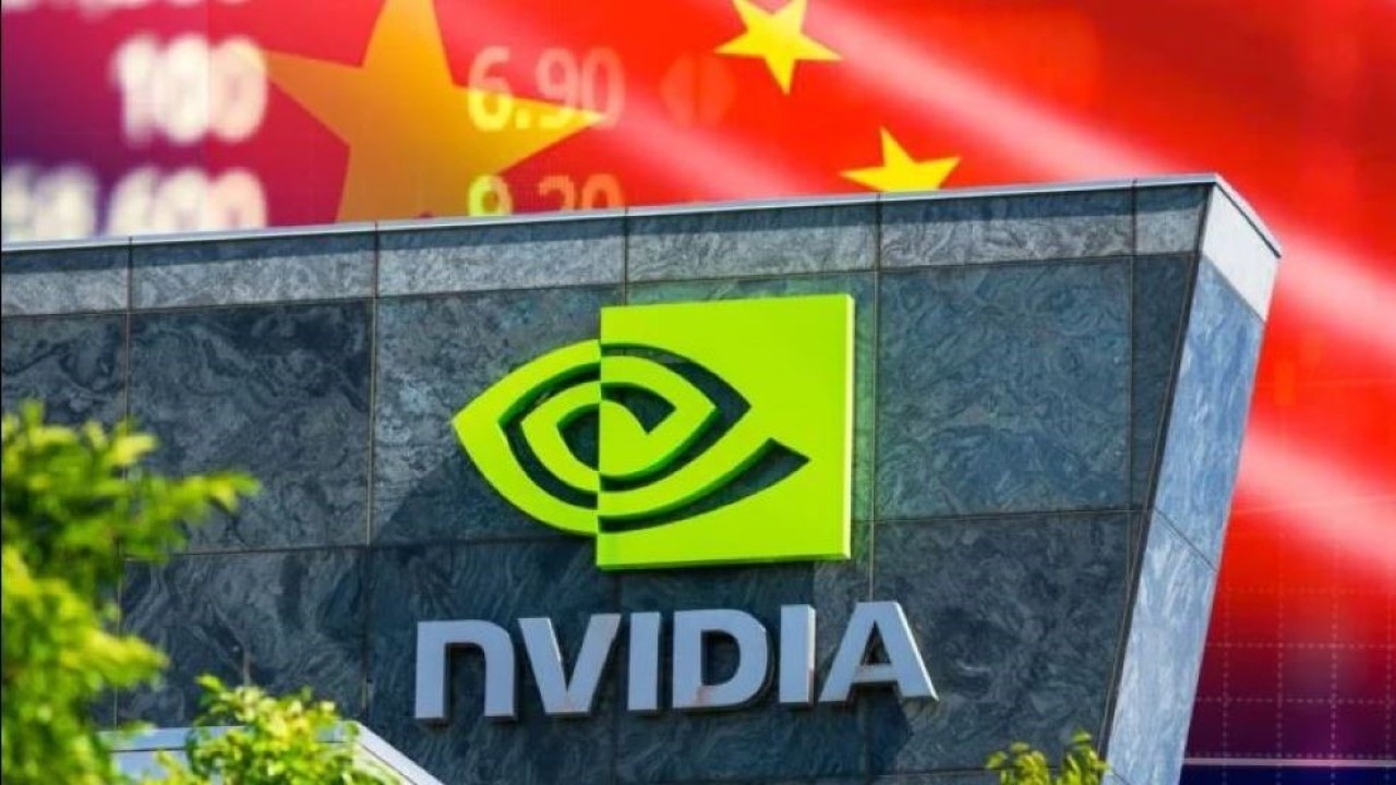 Ilustrasi. Logo Nvidia. (Istimewa)