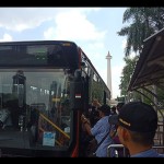Penyesuaian rute TransJakarta akibat ada aksi buruh di Patung Kuda-1691554504