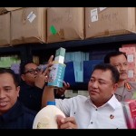 Polda Kepri dan Balai POM Batam memperlihatkan barang bukti produk-produk tanpa izin edar. (ANTARA/Yude)-1691398352