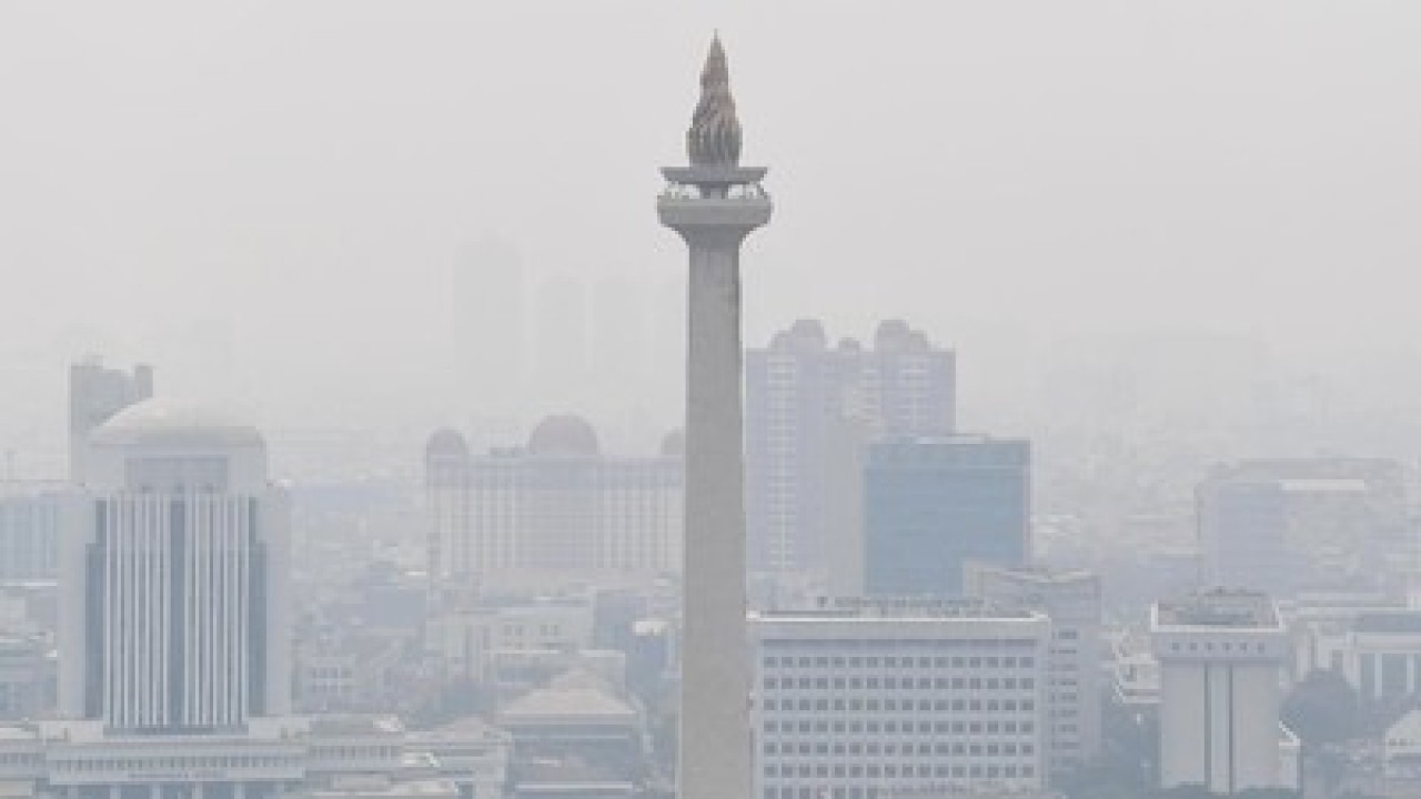 Polisi udara Jakarta. (Antara)