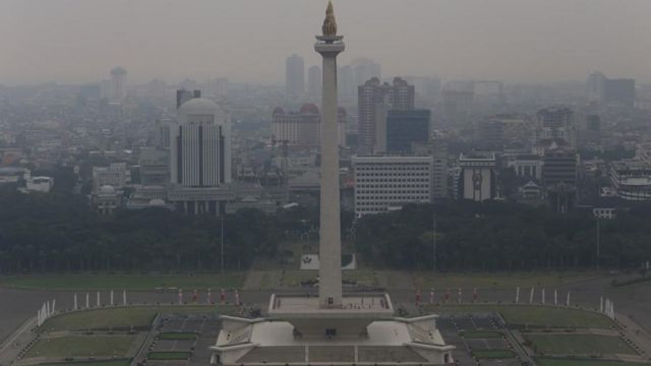 Polusi udara Jakarta. (Net)