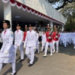 Presiden dan Ibu Negara pantau Gladi bersih Upacara HUT ke-78 RI-1692081118