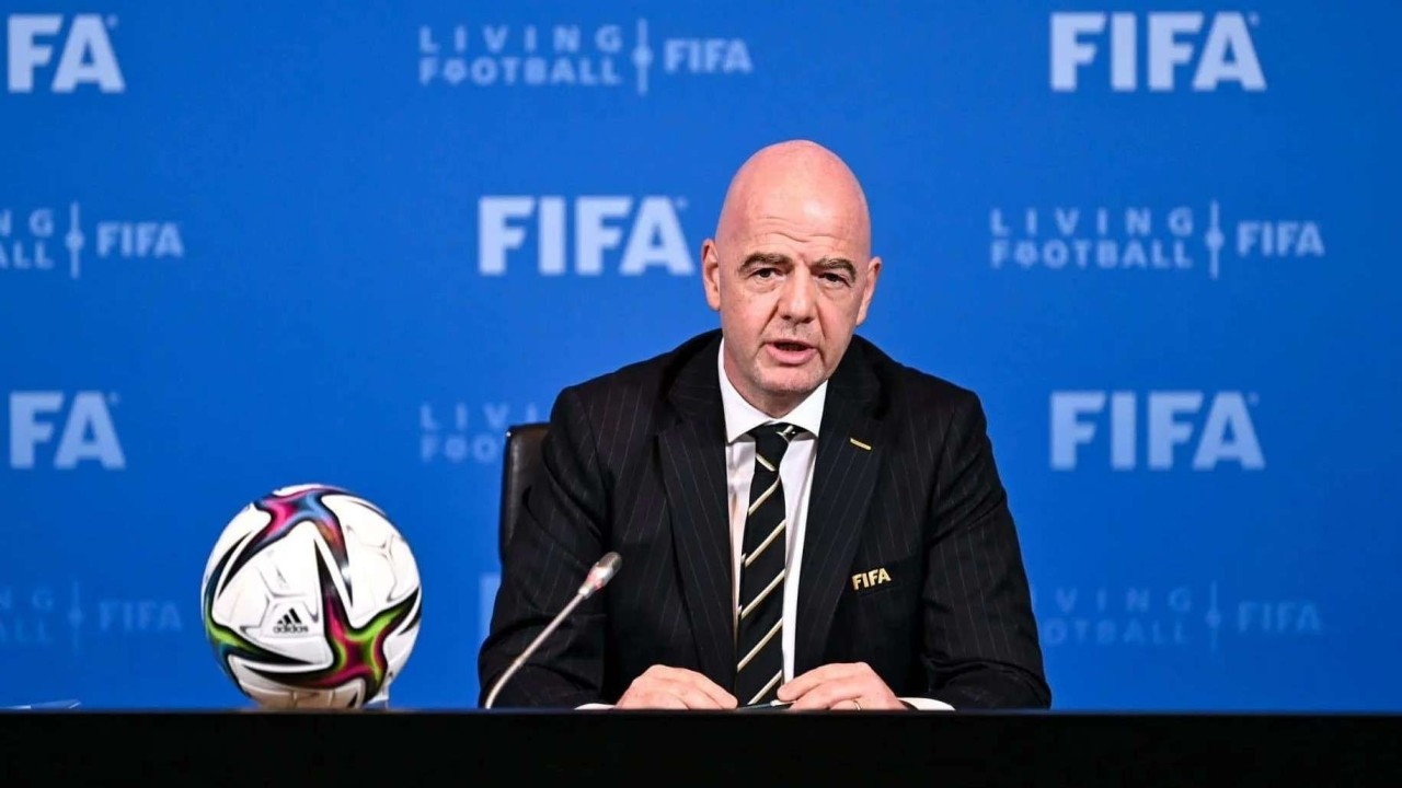 Presiden FIFA Gianni Infantino. (Net)