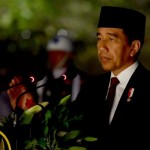 Presiden Joko Widodo pimpin apel kehormatan dan renungan suci-1692239004