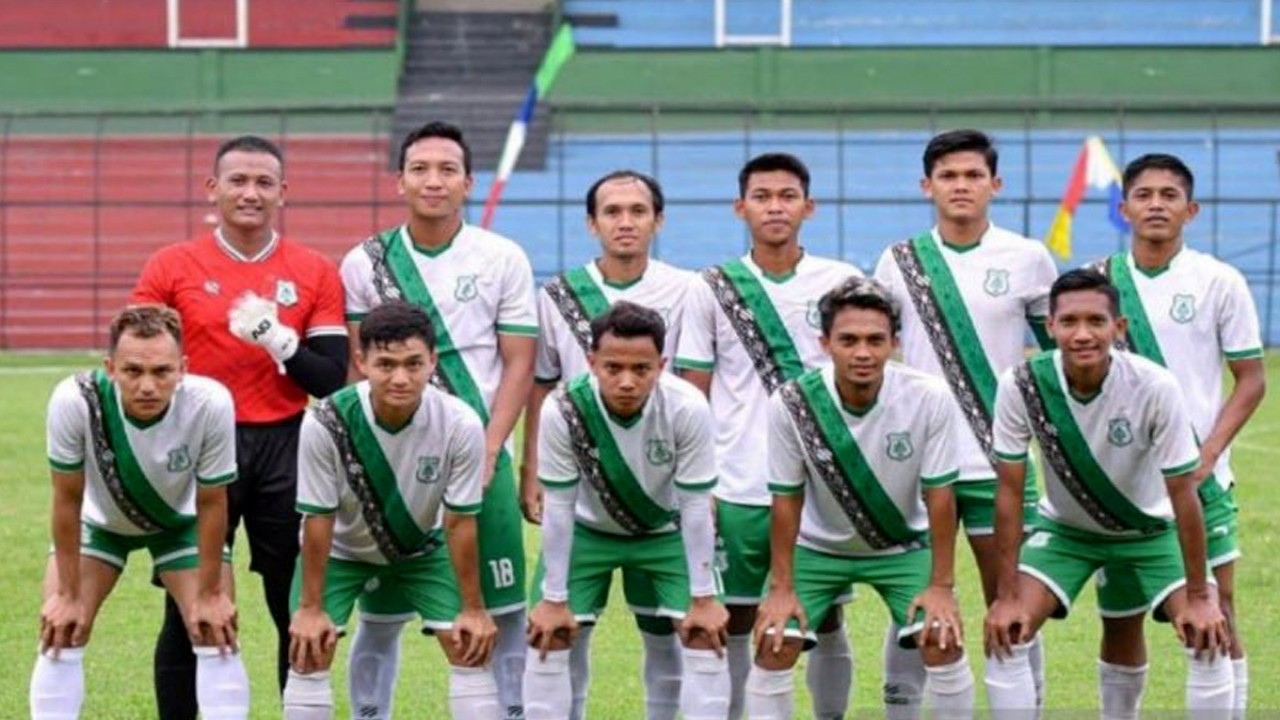 Pemain PSMS yang akam berlaga di Liga 2 Indonesia (ANTARA/Juraidi)