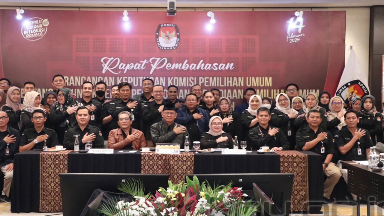 Kegiatan Rapat Pembahasan Rancangan Peraturan KPU tentang Petunjuk Teknis Pengelolaan Persediaan Pemilu dan Pilkada di Lingkungan KPU, di Jakarta