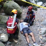 Sejumlah personel Basarnas Ternate dalam latihan SAR beregu dan satuan di medan ketinggian, Jumat (4/8/2023). ANTARA/Abdul Fatah-1691134852