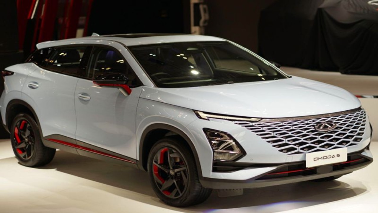 SUV OMODA 5 mencatatkan penjualan sebanyak 86.556 unit hingga bulan Juli 2023 di pasar global. (ANTARA/HO/CSI)