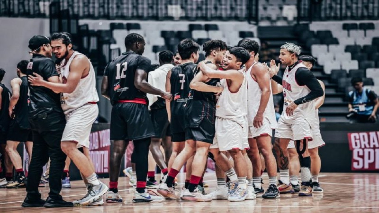 Timnas Bola Basket Indonesia. ANTARA/HO-Perbasi