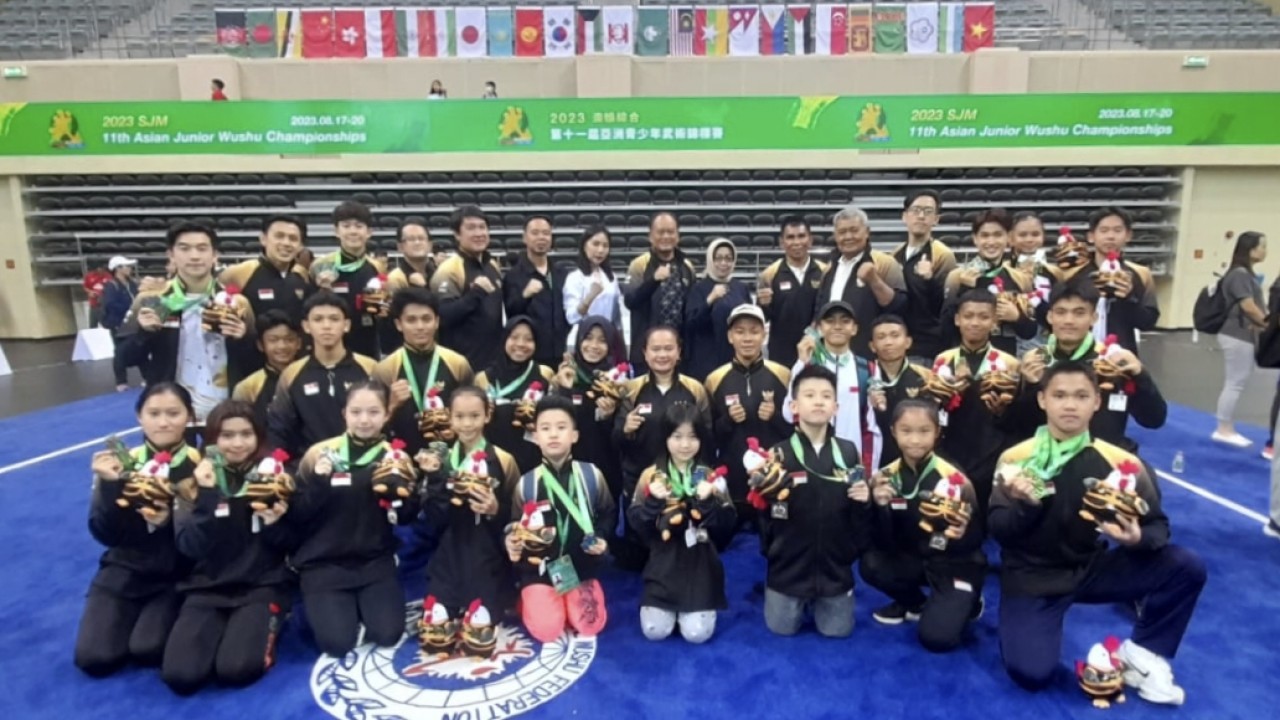 Timnas Wushu Junior Indonesia