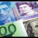 Arsip foto - Gambar ilustrasi uang kertas dolar AS, franc Swiss, pound Inggris dan euro. ANTARA/REUTERS/Kacper Pempel/pri.-1695366681