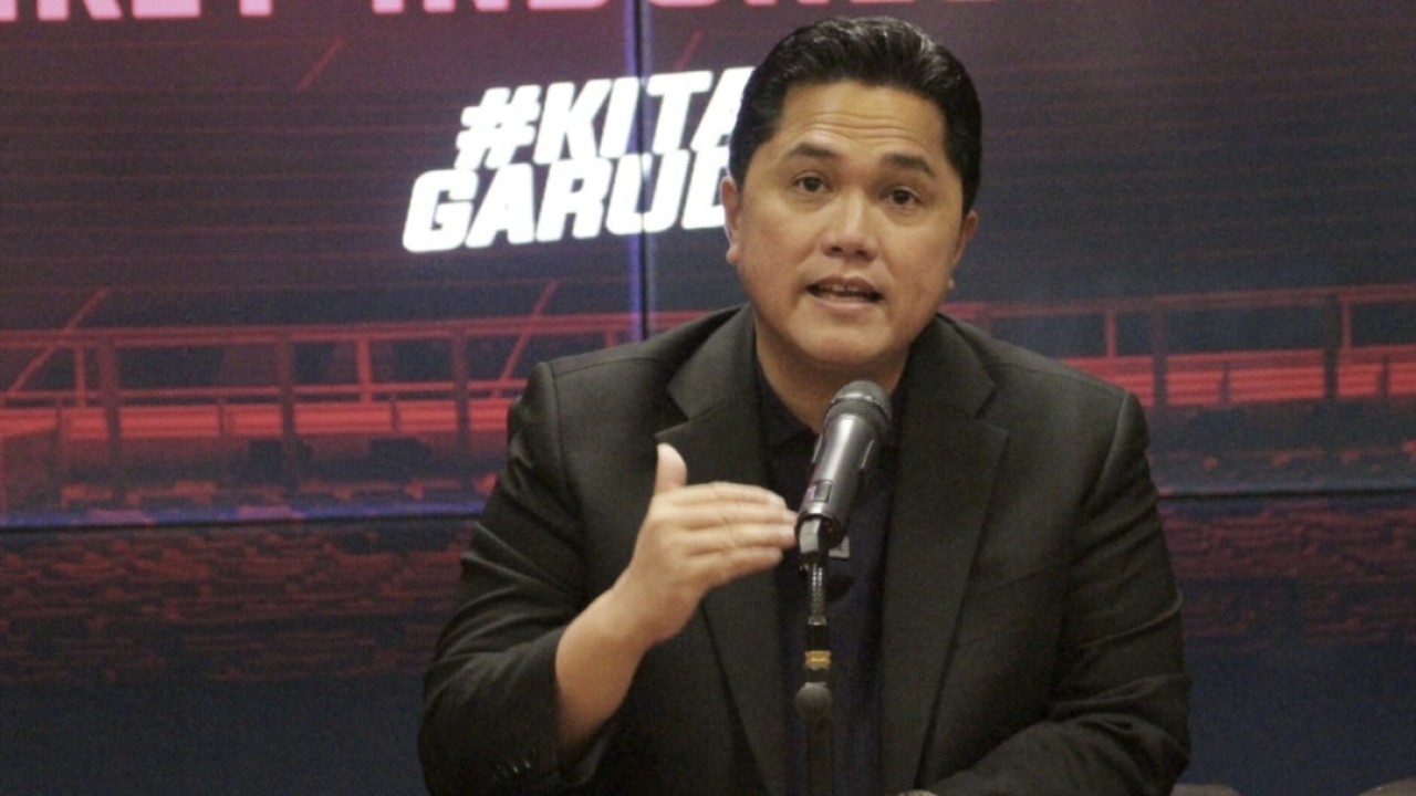 Ketua umum PSSI Erick Thohir