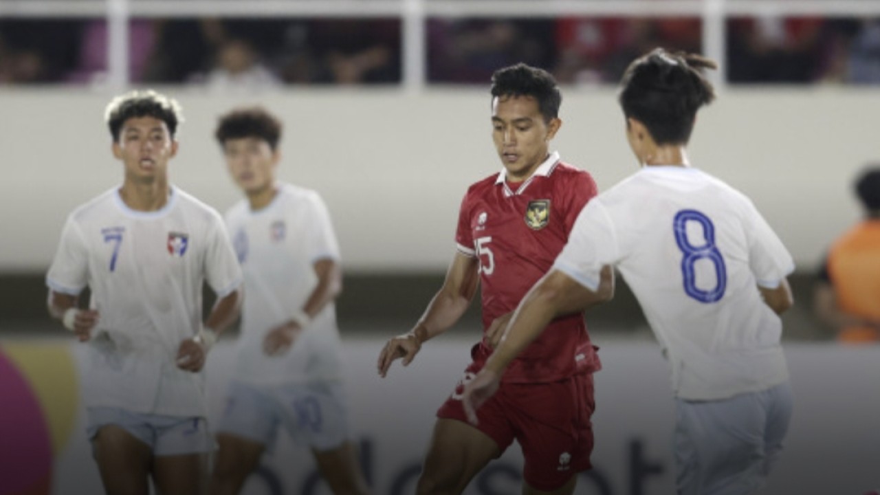 Laga Timnas Indonesia U-23 vs Chinese Taipei