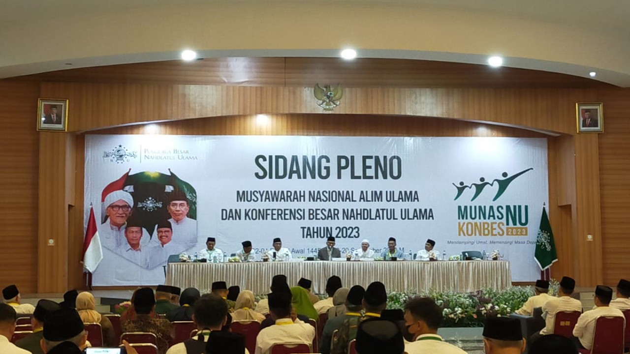 Munas Konbes NU yang melibatkan para pengurus wilayah dari seluruh Indonesia dan ulama-ulama ini telah menghasilkan keputusan-keputusan yang bernas dan penting bagi kemajuan NU dan masyarakat Indonesia. (Foto: Nusantaratv.com/Ramses R. Manurung)(