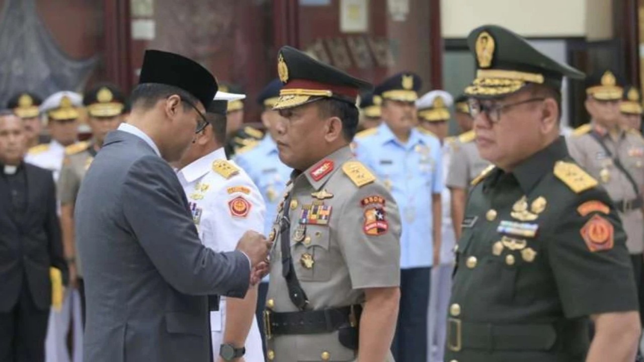 Irjen Panca Putra Simanjuntak dilantik menjadi Sestama Lemhannas RI. (Net)