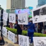 Polri selenggarakan pameran karikatur Pemilu 2024 di HBKB Bundaran HI-1695540390