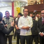 Presiden Jokowi tinjau pameran Hub Space di JCC-1695974003