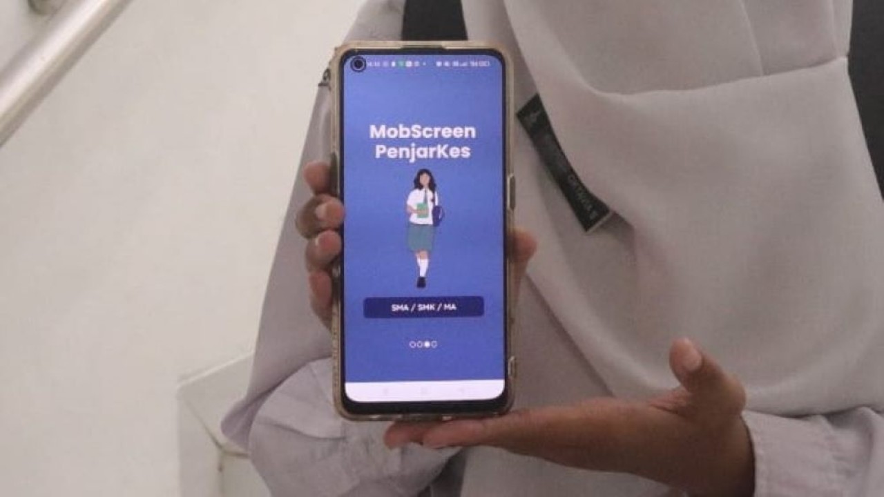 Pemkot Yogyakarta melalui Dinas Kesehatan Kota Yogyakarta tengah gencar melakukan sosialisasi Mobile Screening Penjaringan Kesehatan atau Mobscreen Penjarkes kepada siswa SD, SMP hingga SMA di Kota Yogyakarta. (Istimewa/jogjakota.go.id)