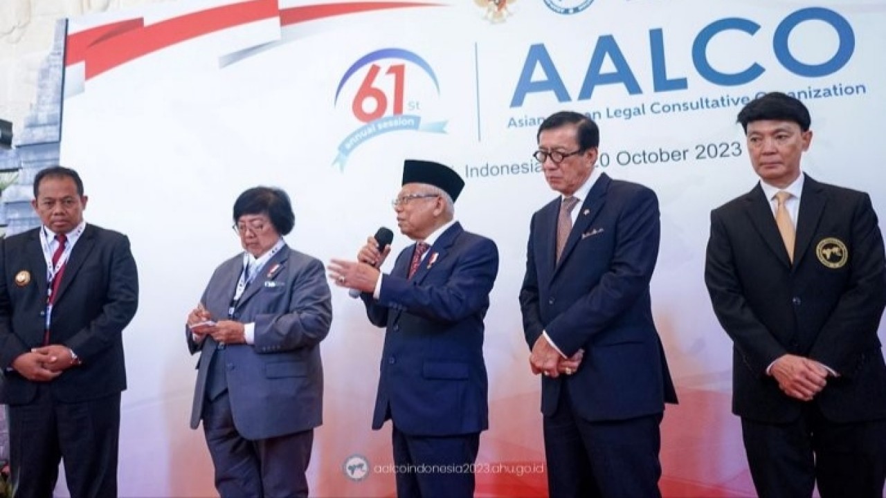 Kegiatan 61st Annual Session of AALCO di Bali.