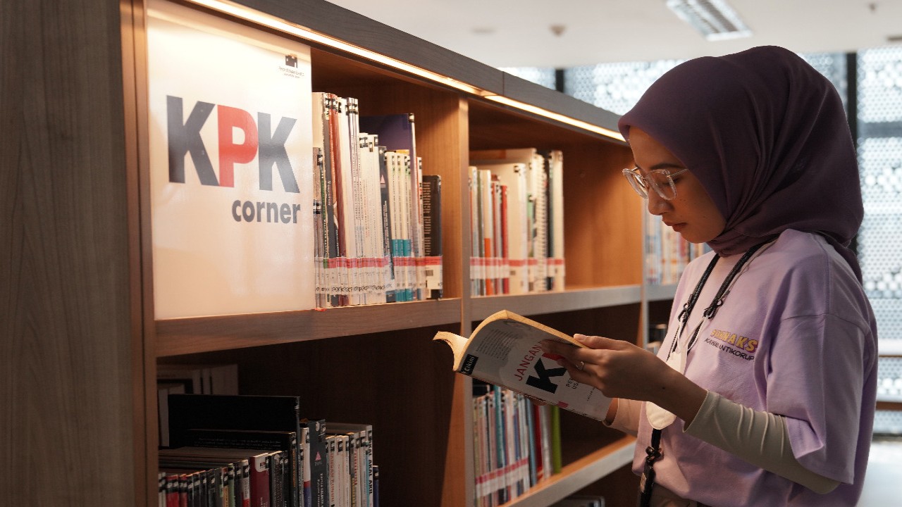 KPK Corner di Perpustakaan Jakarta
