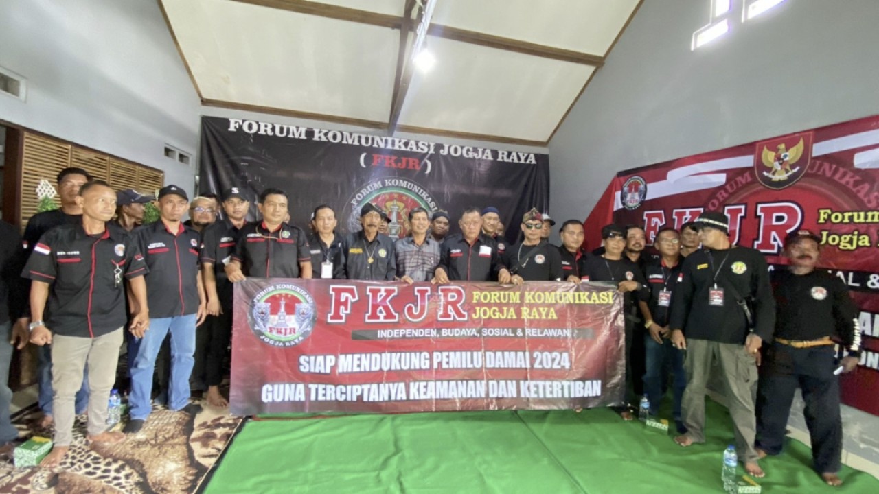 Deklarasi Forum Komunikasi Jogja Raya (FKJR) Pemilu Damai 2024