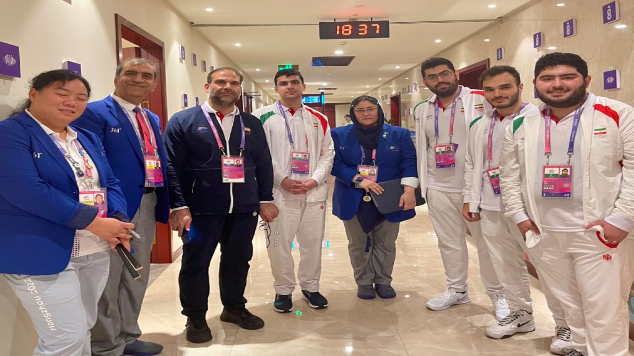 Tim Catur Putra Iran rebut medali emas catur standar beregu putra Asian Games 2022/Foto: asianchesscom    