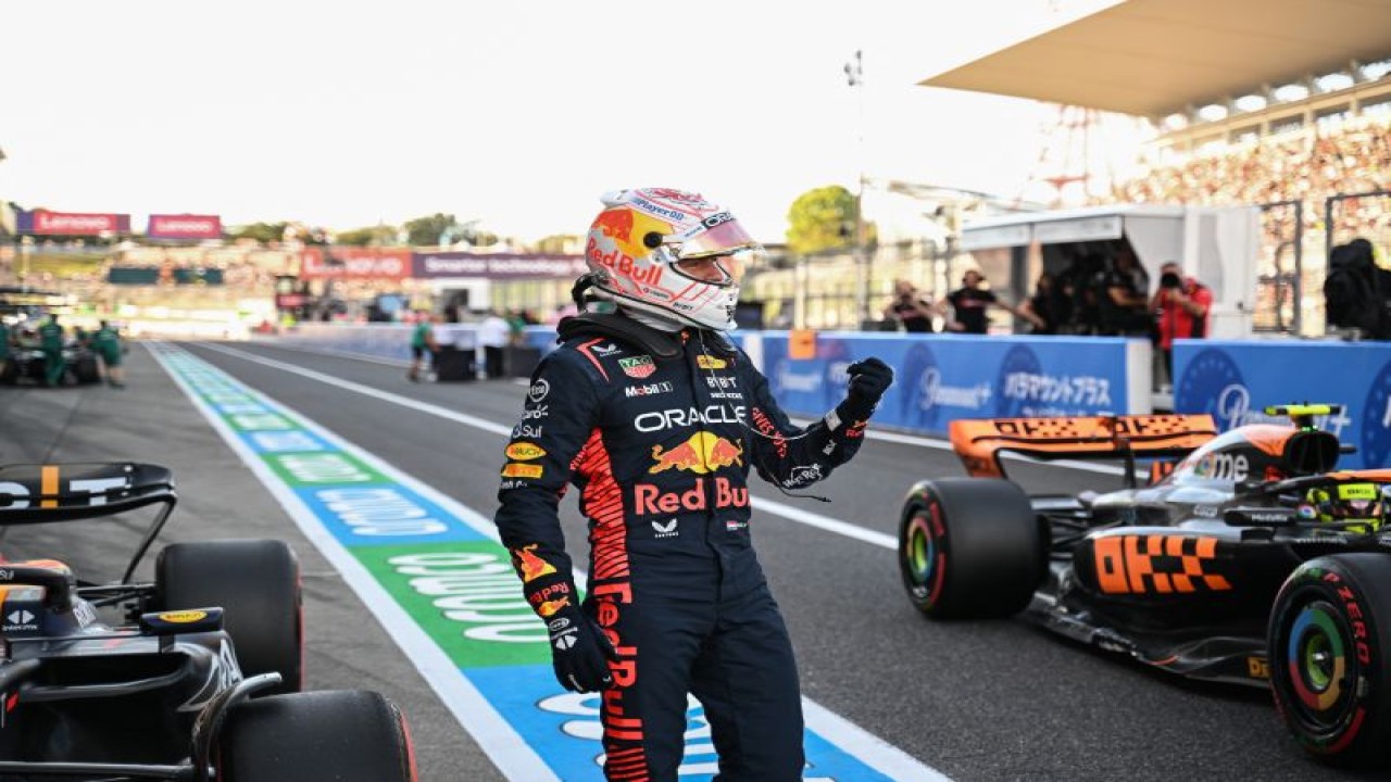 Max Verstappen ANTARA AFP PETER PARKS