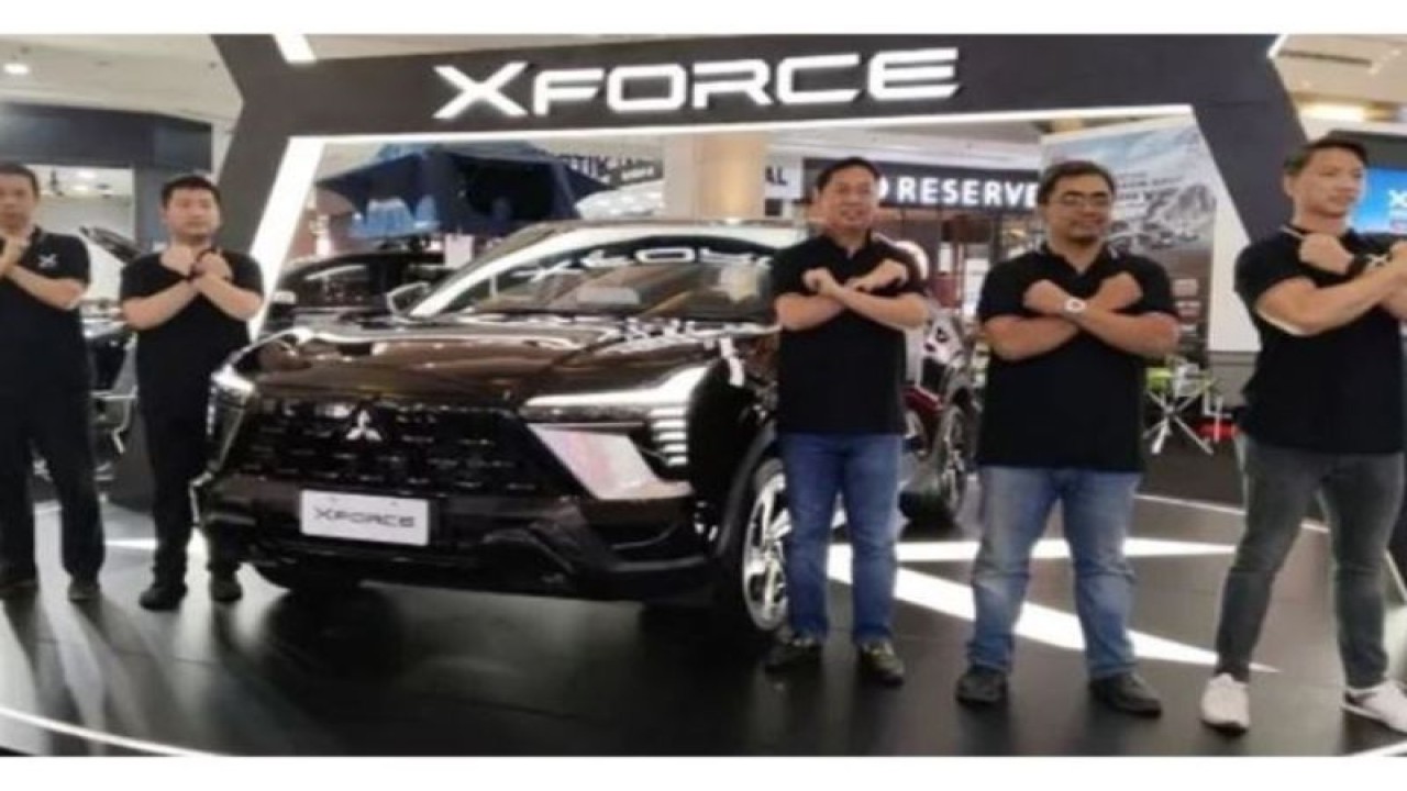 Peluncuran Mitsubishi XFORCE di Ambarrukmo Plaza Yogyakarta, Kamis (12/10/2023) (ANTARA/HO-MMKSI)