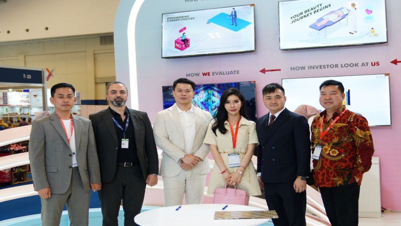 CEO dan founder Medis Raksasa Indonesia (MRI) Joey Gisela Johan mengatakan, pihaknya telah melakukan MoU dengan investor asal Arab Saudi pada Trade Expo Indonesia (TEI) ke-38, di ICE BSD City, Tangerang, Banten, pada Rabu (18/10/2023). (Istimewa)