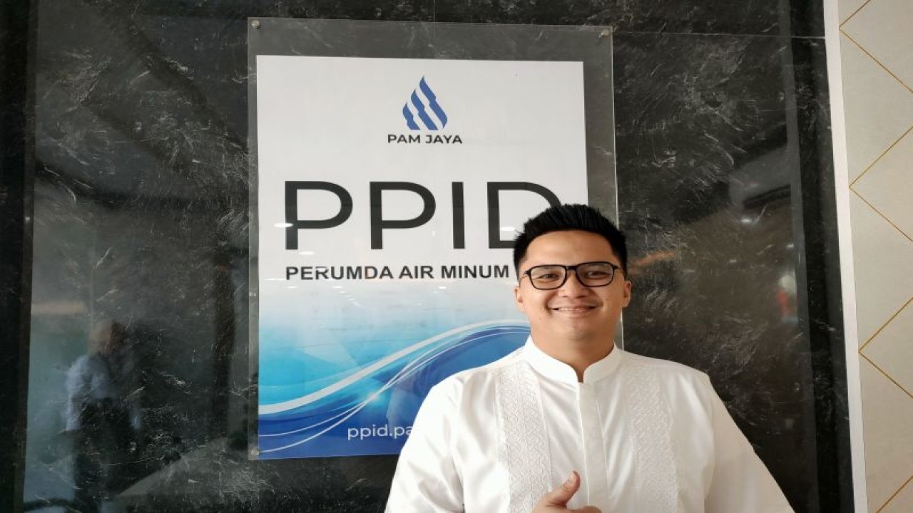 Corporate Secretary PAM Jaya, Gatra Vaganza. Antara/Risky Syukur