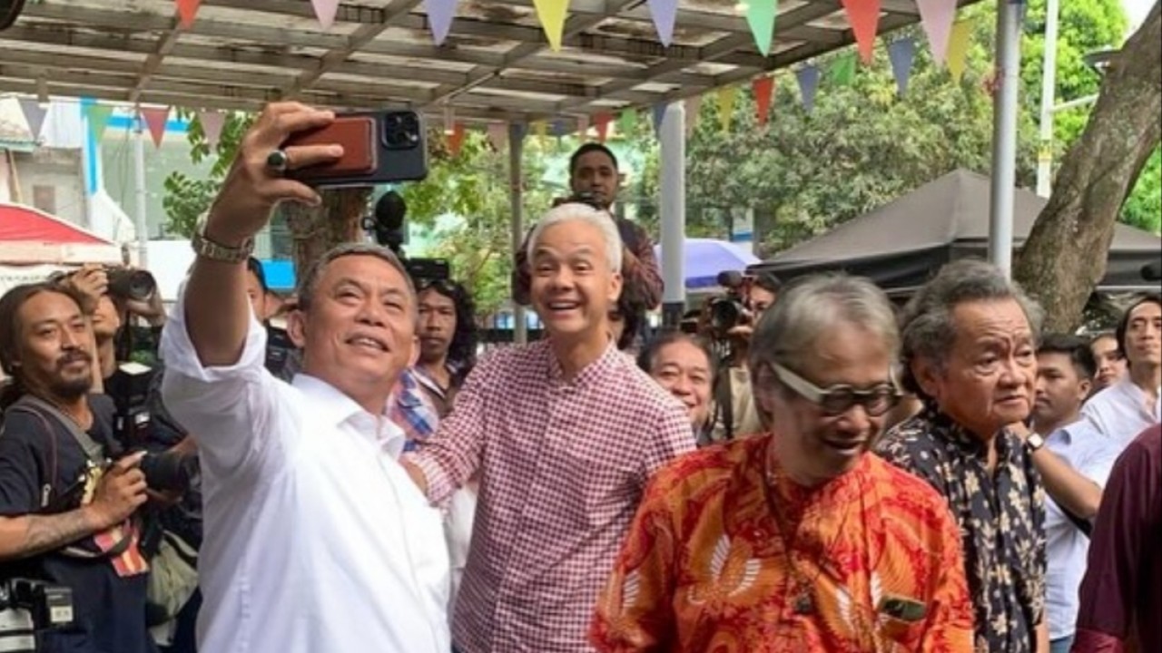 Prasetyo Edi bersama Capres PDI Perjuangan, Ganjar Pranowo/Instagram