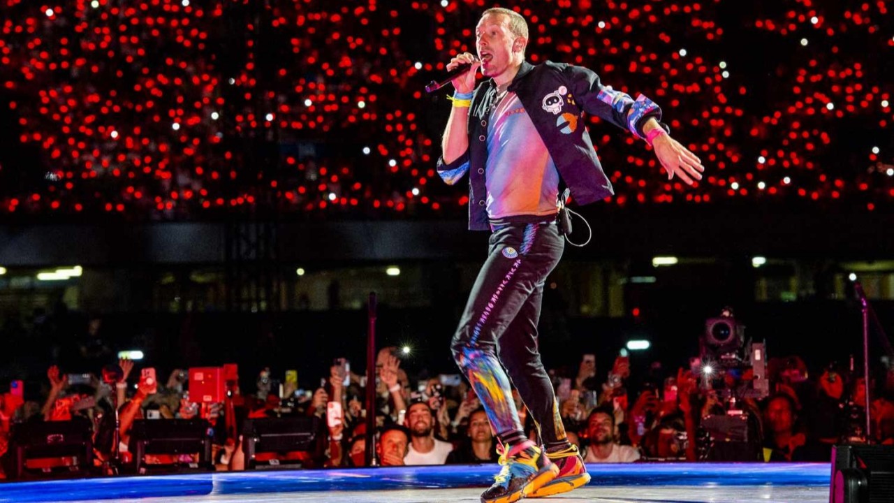 Konser Coldplay. (Getty Images)