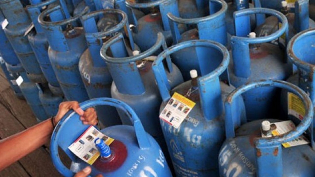 Tabung gas LPG 12kg/ist