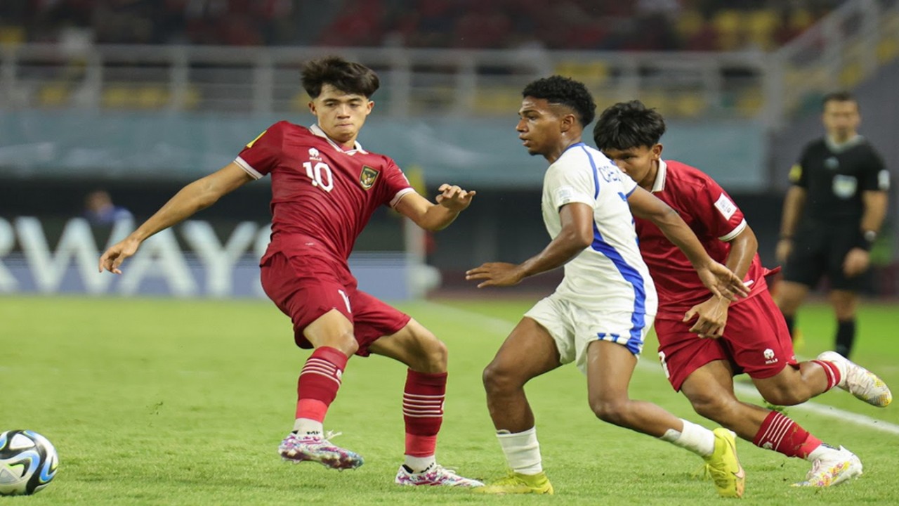 Timnas Indonesia U-17 saat menghadapi Panama U-17/ist 