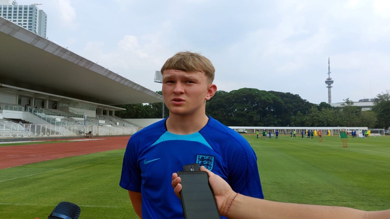 Gelandang timnas Inggris U-17 Finley McAllister/ist