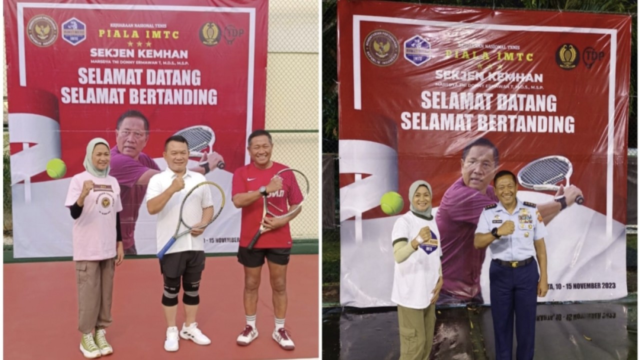 Kejuaraan tenis junior Irawati Moerid Tennis Competition (IMTC) Piala Sekjen Kemenhan RI 2023