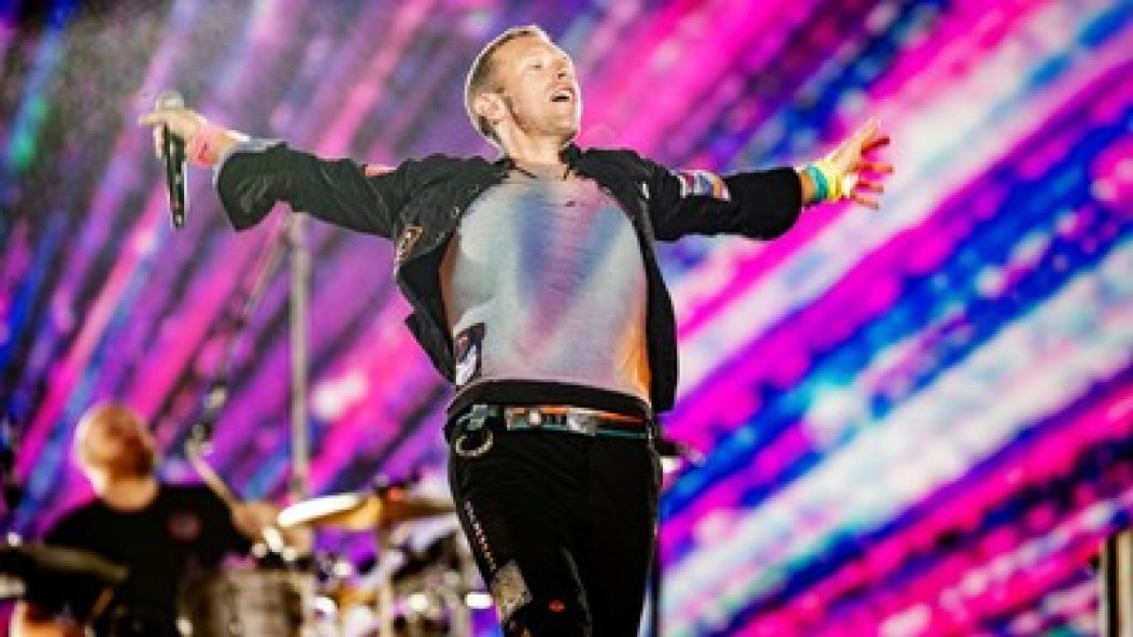 Konser Coldplay. (Getty Images)