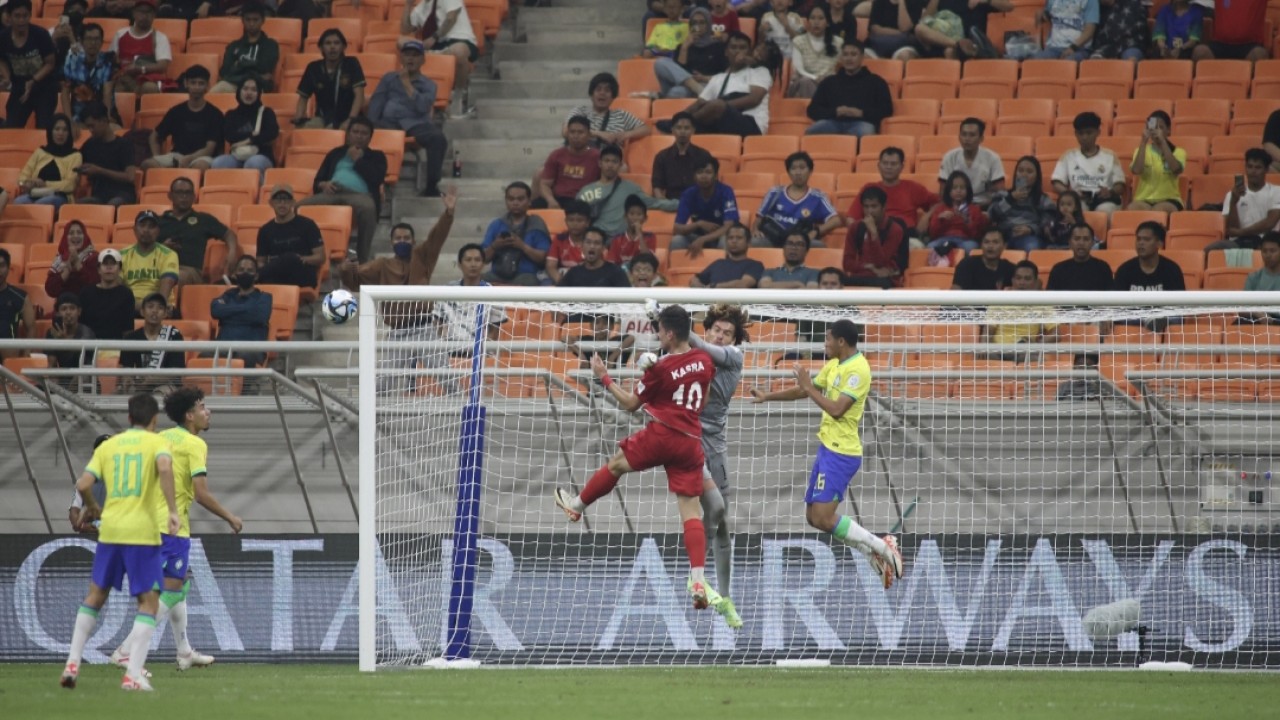 Laga Brasil U-17 vs Iran U-17