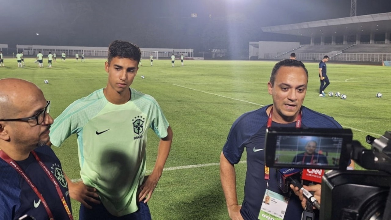 Pelatih Timnas Brasil U-17, Phelipe Leal / Foto: PSSI