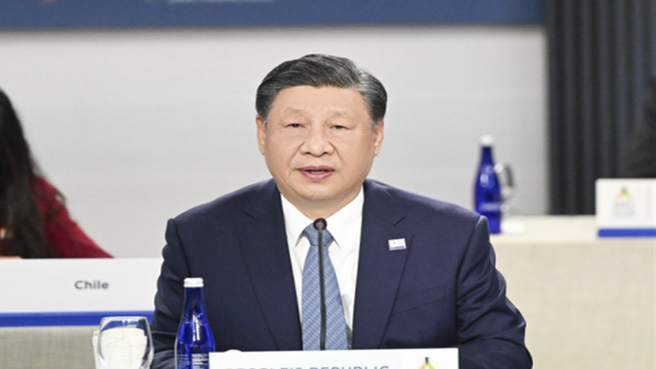 Arsip- Presiden China Xi Jinping dalam Konferensi Tingkat Tinggi (KTT) ke-30 para pemimpin ekonomi APEC di San Fransisco, Amerika Serikat pada Jumat (17/11) (ANTARA/HO-Kementerian Luar Negeri RRC)