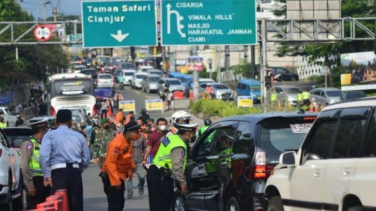 Satlantas Polres Bogor berencana melakukan pemasangan kamera penghitung kendaraan di Kawasan Wisata Puncak Bogor. (Foto: Istimewa/NTMC Polri)