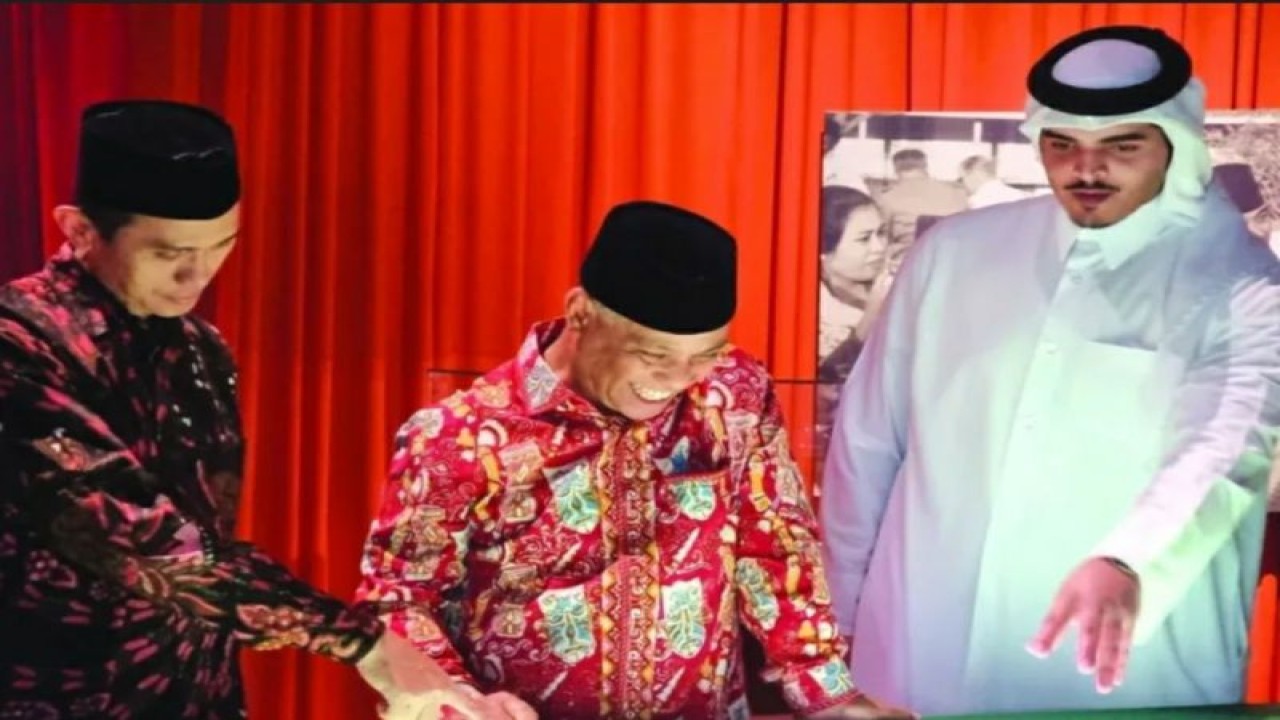 Museum Nasional Qatar menggelar pameran budaya yang mengeksplorasi sejarah kopi sebagai bagian dari Tahun Budaya Qatar-Indonesia 2023 untuk memperkuat hubungan budaya kedua negara. (ANTARA/HO-KBRI Doha)