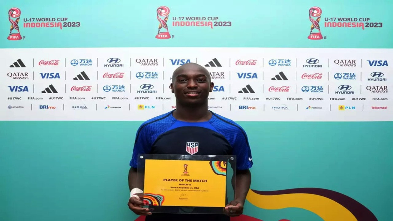 Striker Amerika Serikat Nimfasha Berchimas)/Foto: FIFA