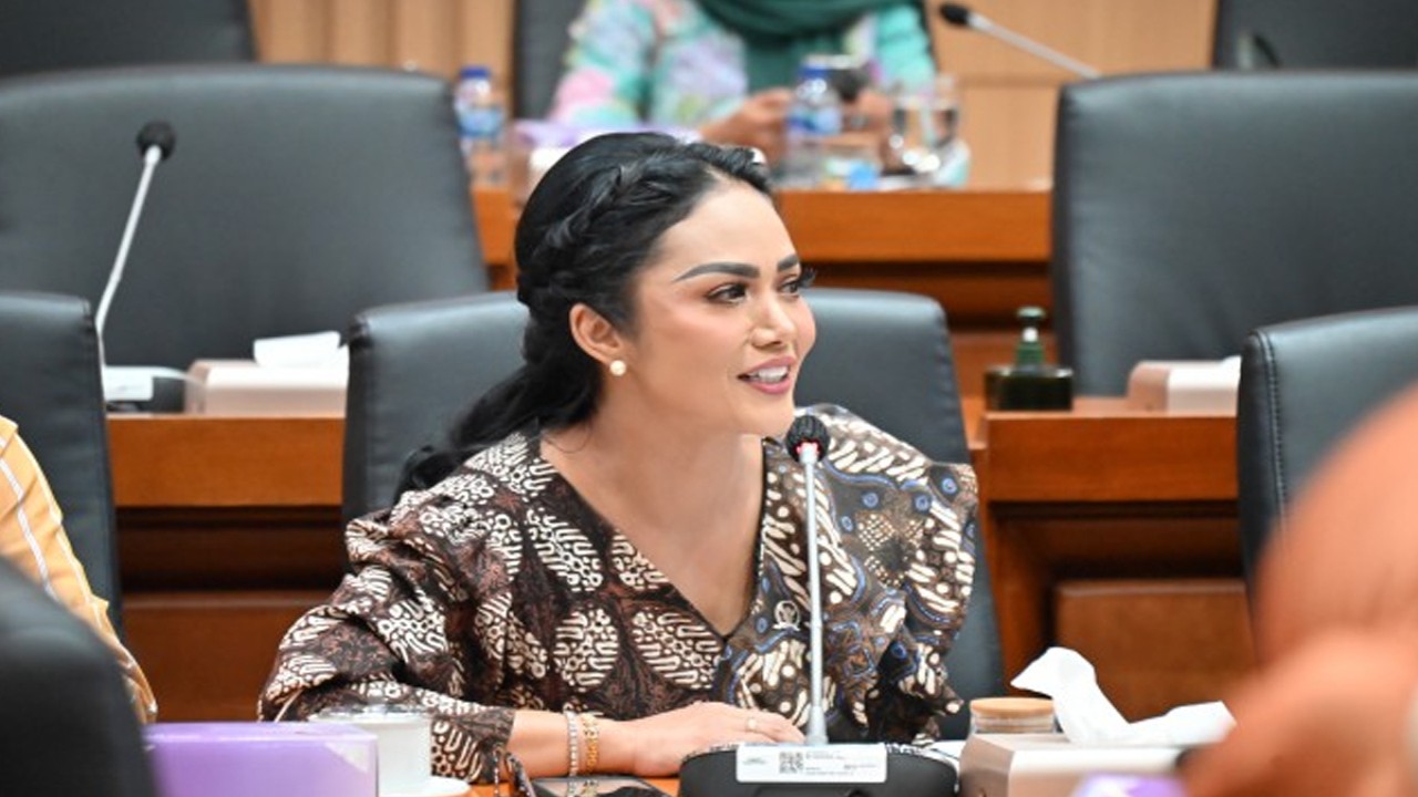 Anggota DPR RI Kris Dayanti. Foto: Farhan/nr