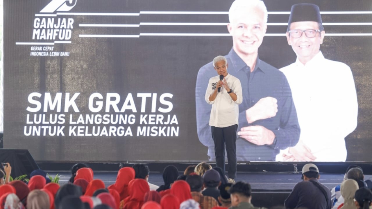 Capres nomor urut 3 Ganjar Pranowo