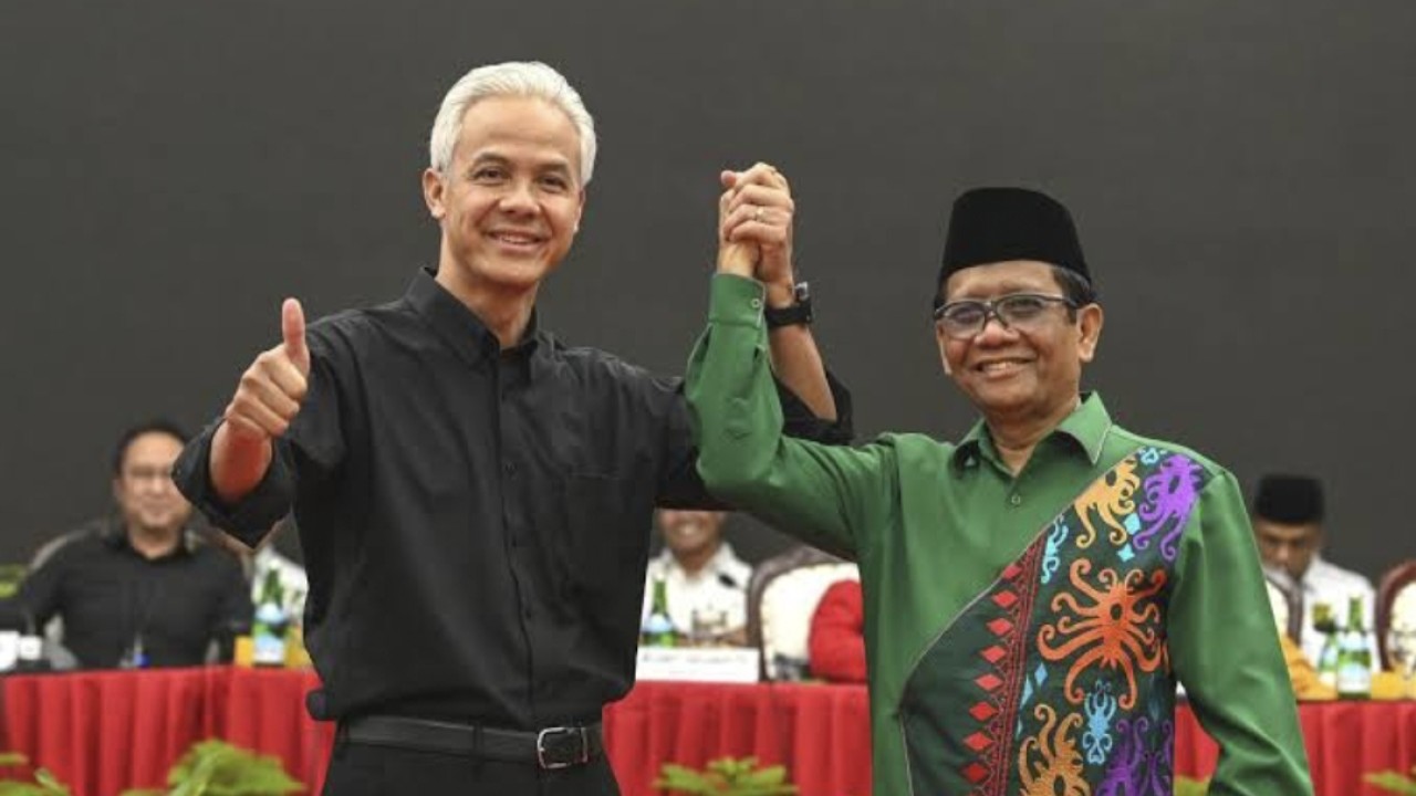 Capres nomor urut 3, Ganjar Pranowo dan Mahfud MD