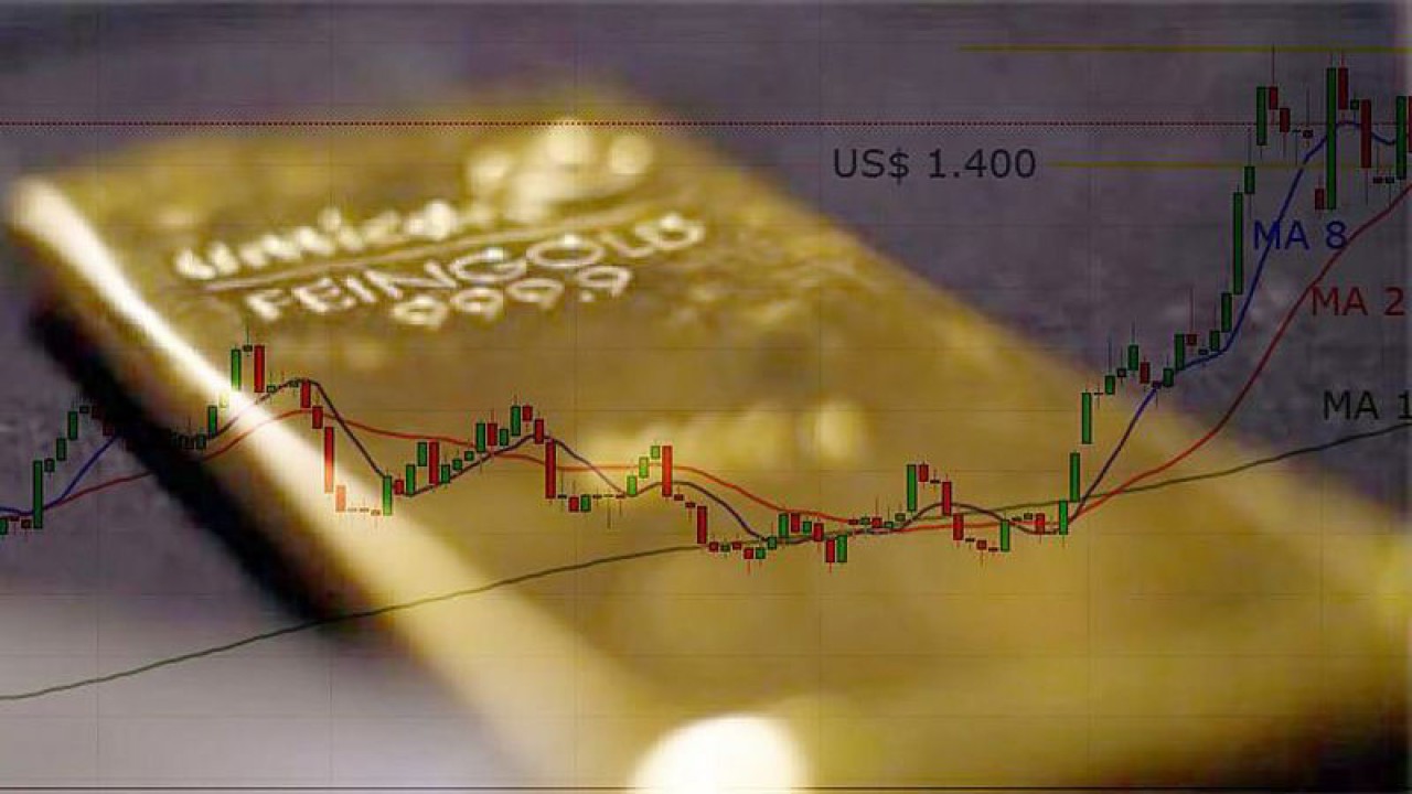 Ilustrasi - Emas berjangka di divisi COMEX New York Mercantile Exchange menetap lebih tinggi pada akhir perdagangan. ANTARA/REUTERS/aa.