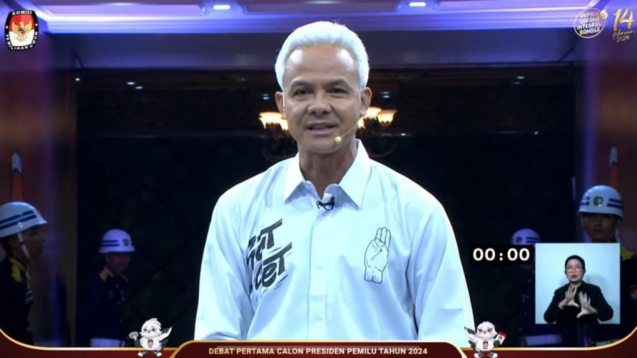 Capres Ganjar Pranowo.