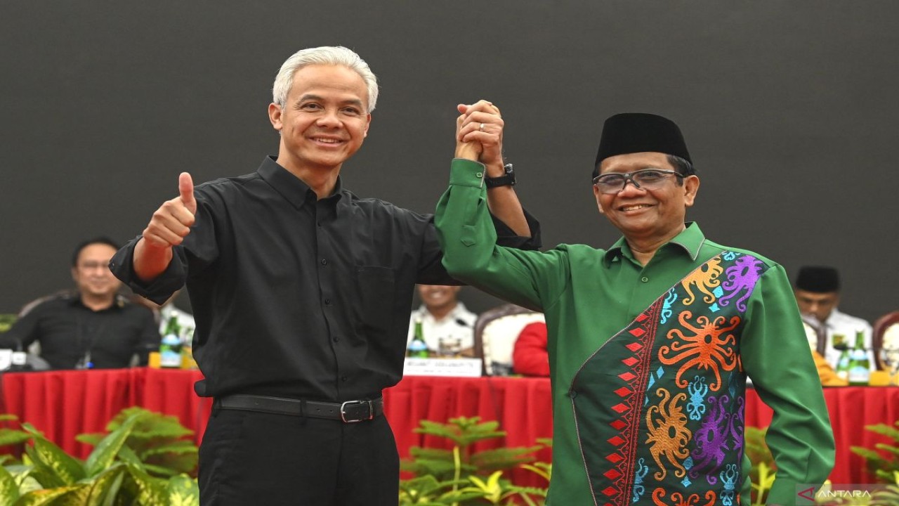 Ganjar Pranowo dan Mahfud MD/ist